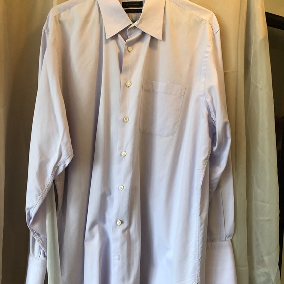 John W. Nordstrom Men’s Dress Shirt, French Cuffs - Picture 1 of 8